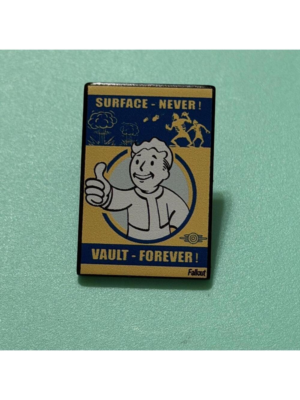 Fallout Vault Boy enamel pin #gaming